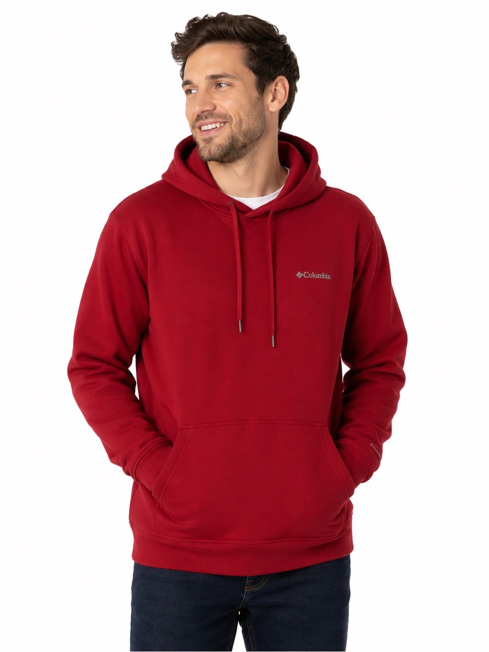 Columbia Men’s Red Pullover Hoodie